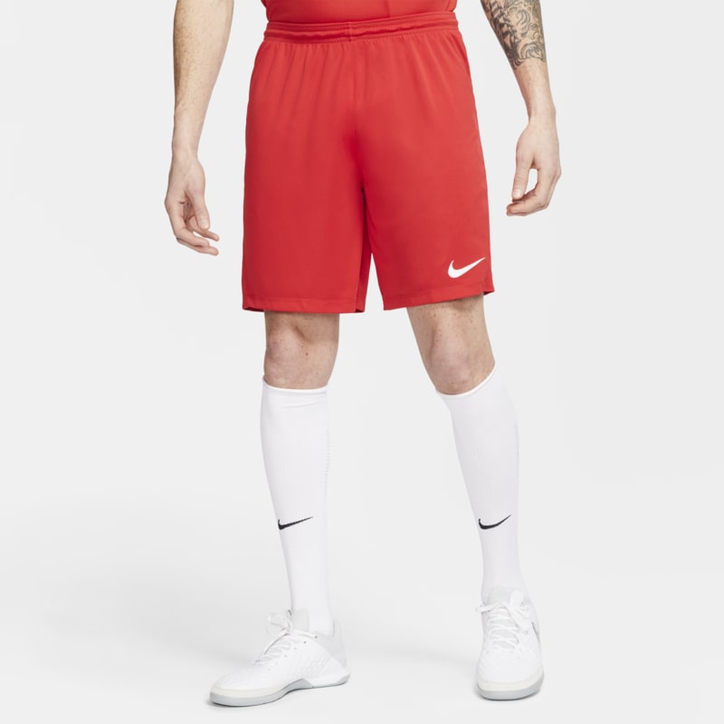 Nike Dri-FIT Park 3 Men's Knit Football Shorts - Red