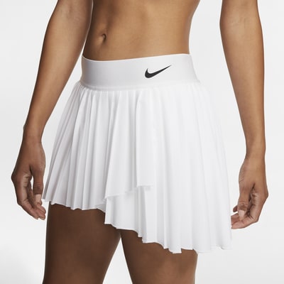 white nike tennis skirt