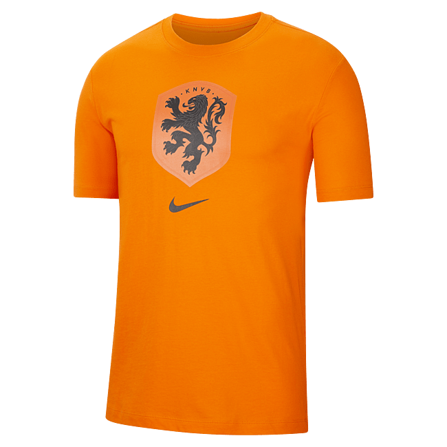 фото Мужская игровая футболка netherlands - оранжевый