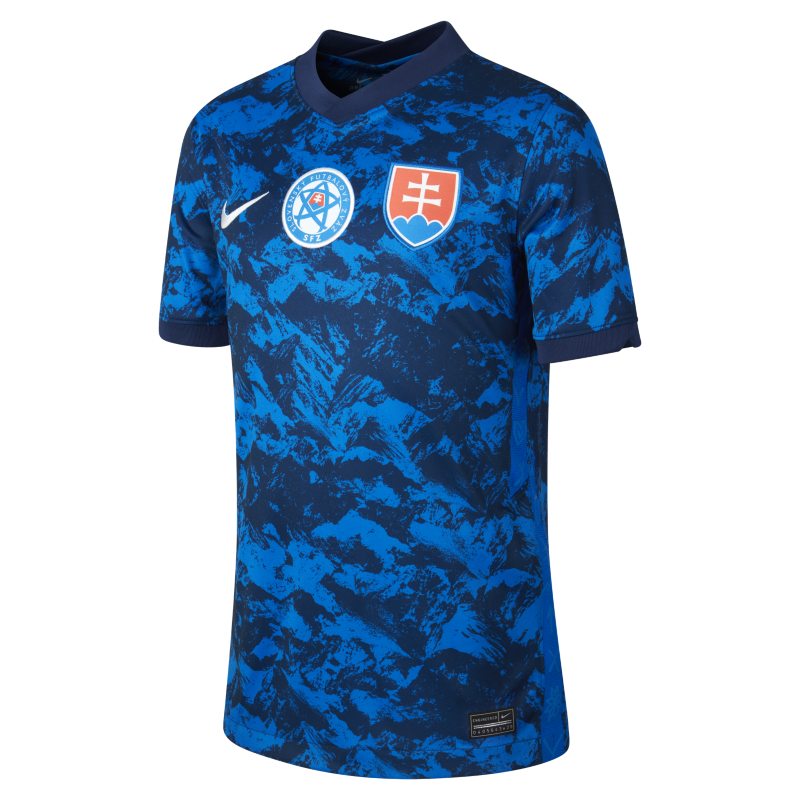 Slovakia 2020 Stadium Home Older Kids' Football Shirt - Blue