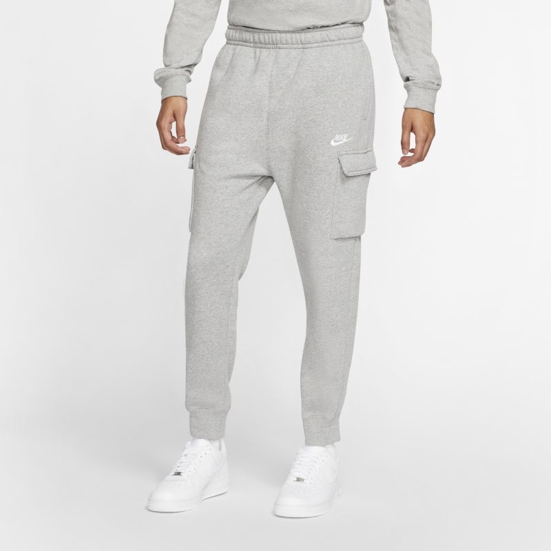 Nike Sportswear Club Fleece Men's Cargo Trousers - Grey