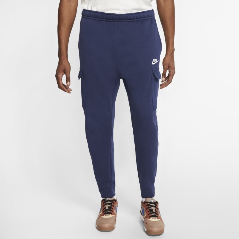 Nike Sportswear Club Fleece Men's Cargo Trousers - Blue