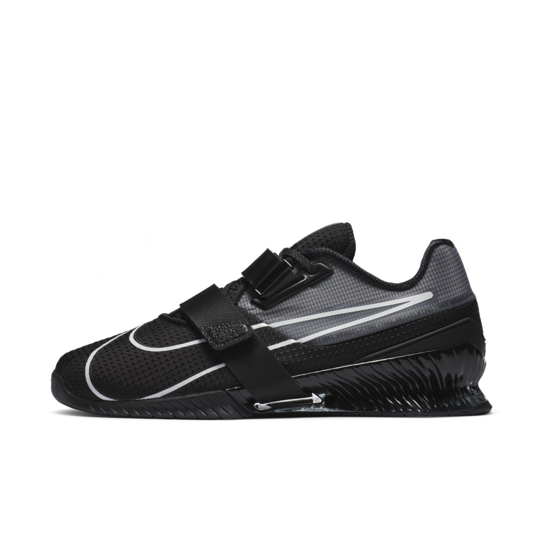 Shop Nike Unisex Romaleos 4 Weightlifting Shoes In Black