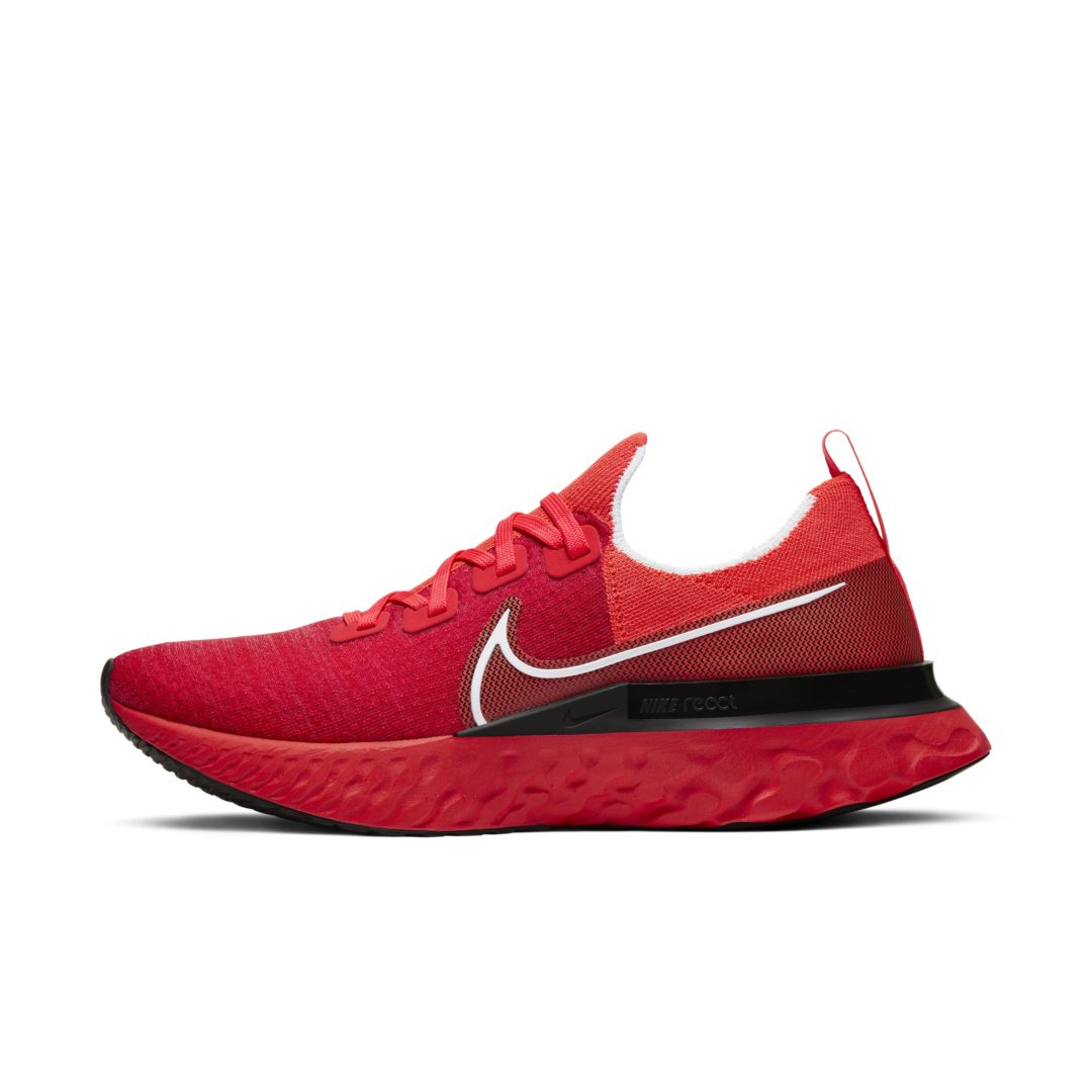 Nike React Infinity Run Flyknit Men's Running Shoe In Red