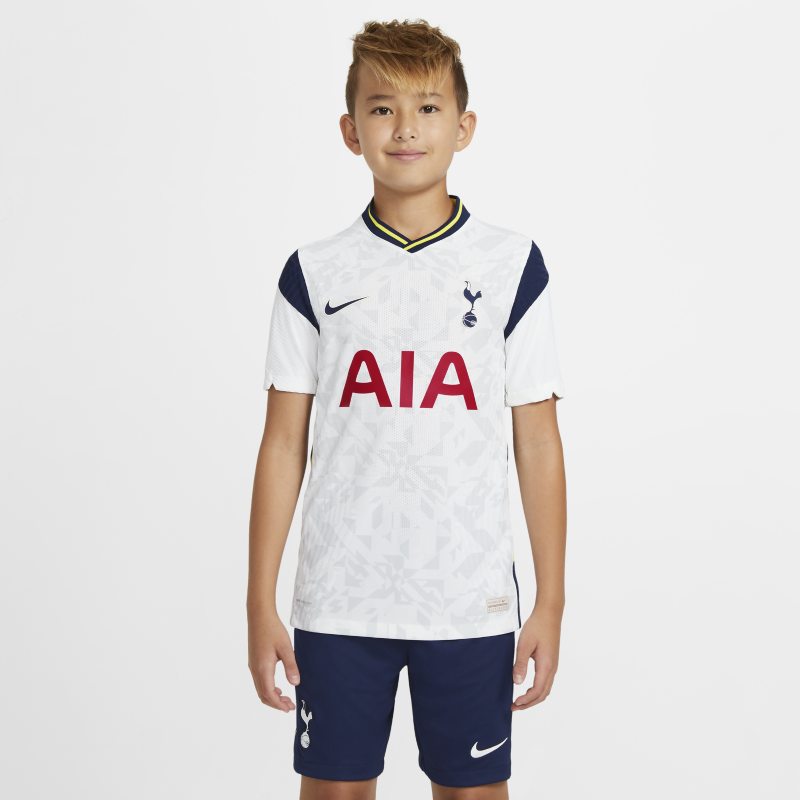 Tottenham Hotspur 2020/21 Vapor Match Home Fußballtrikot für ältere Kinder - Weiß