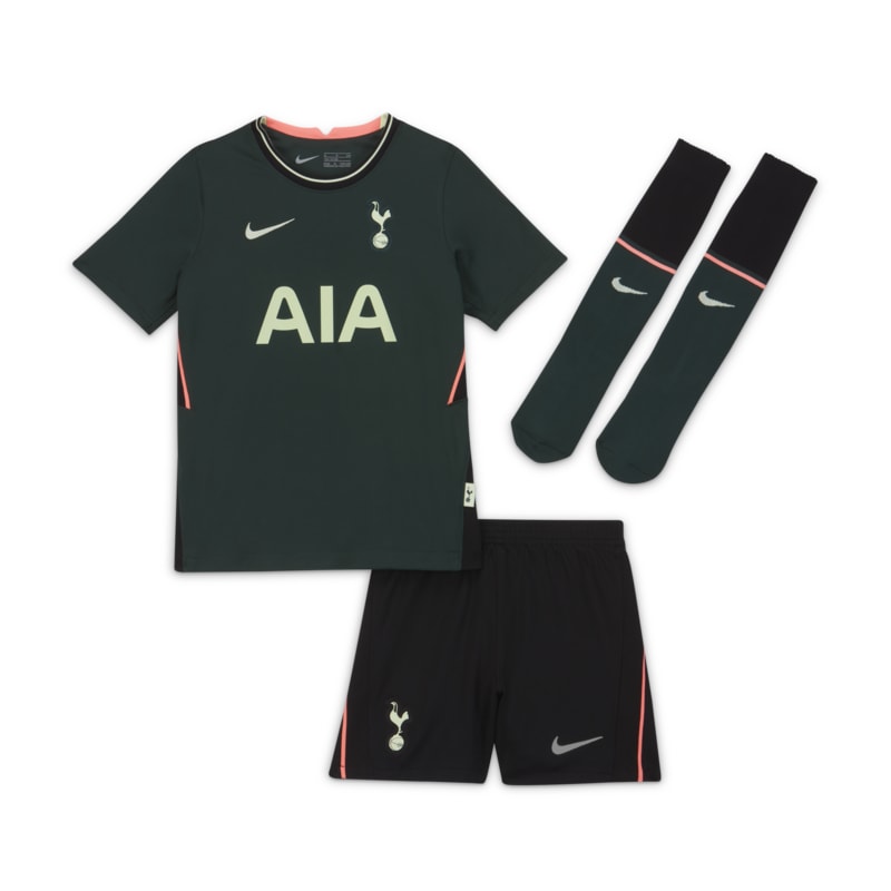 Tottenham Hotspur 2020/21 Away Kids' Football Kit - Green