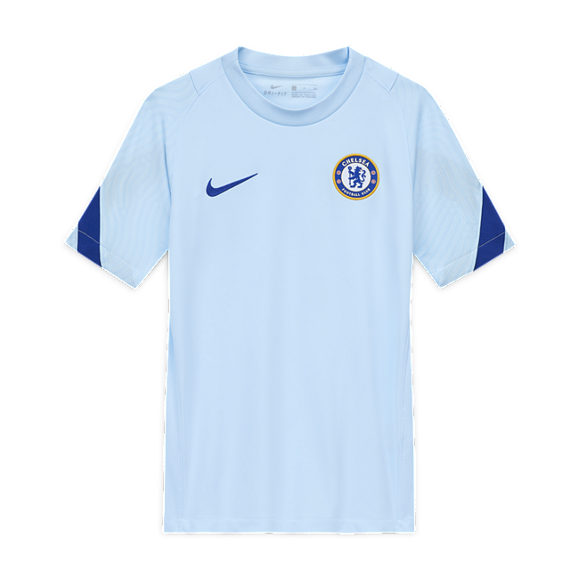 фото Игровая футболка с коротким рукавом для школьников chelsea fc squad - синий
