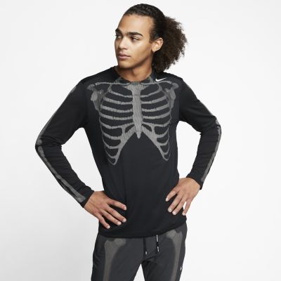 Nike Men's Long-sleeve Skeleton Top In 