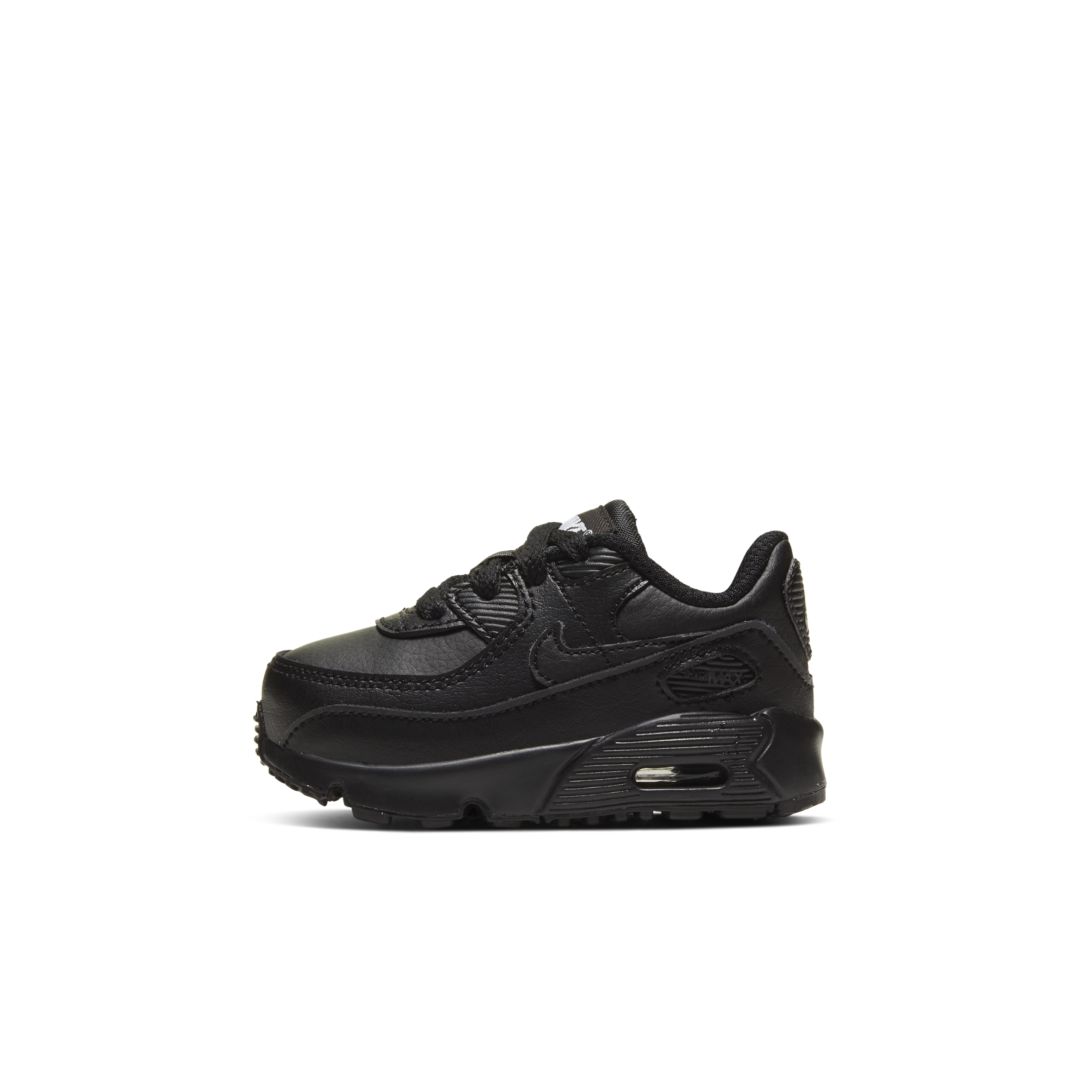 Shop Nike Air Max 90 Ltr Baby/toddler Shoes In Black,black,white,black