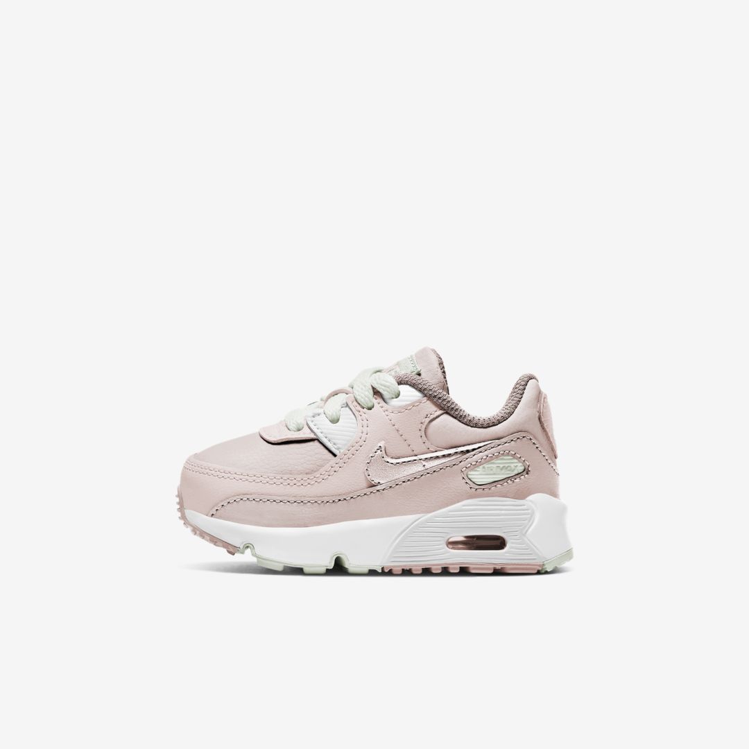 Nike Air Max 90 Baby/toddler Shoes In Pink Oxford,barely Rose,white,summit White