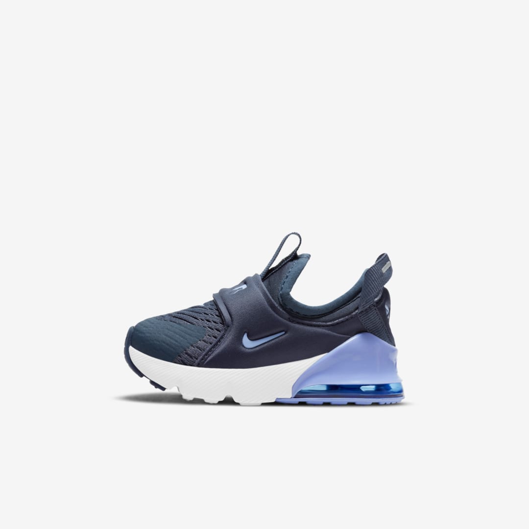 Nike Air Max 270 Extreme Baby/toddler Shoe In Thunder Blue,white,purple Pulse