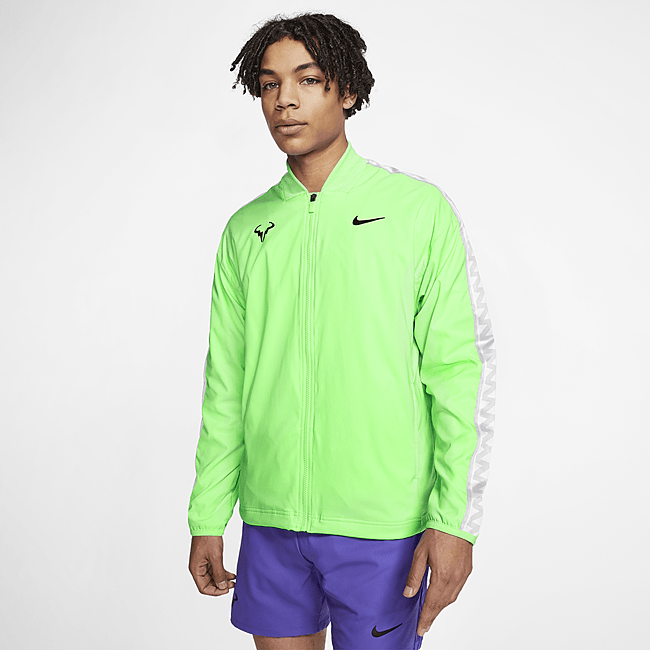 фото Мужская теннисная куртка rafa - зеленый