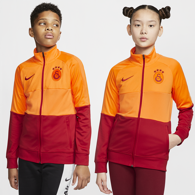 фото Футбольная куртка для школьников galatasaray - оранжевый