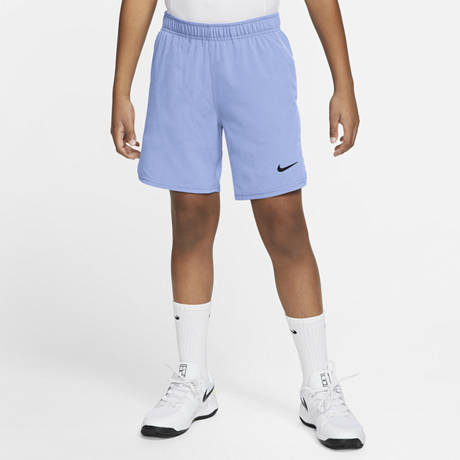 фото Теннисные шорты для мальчиков школьного возраста nikecourt flex ace - синий