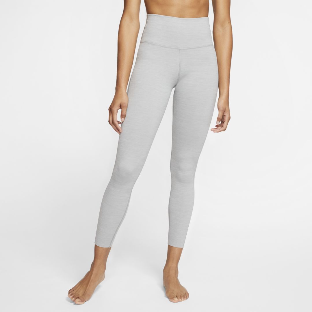 NIKE YOGA LUXE WOMEN'S INFINALON 7/8 TIGHTS (PARTICLE GREY) - CLEARANCE SALE