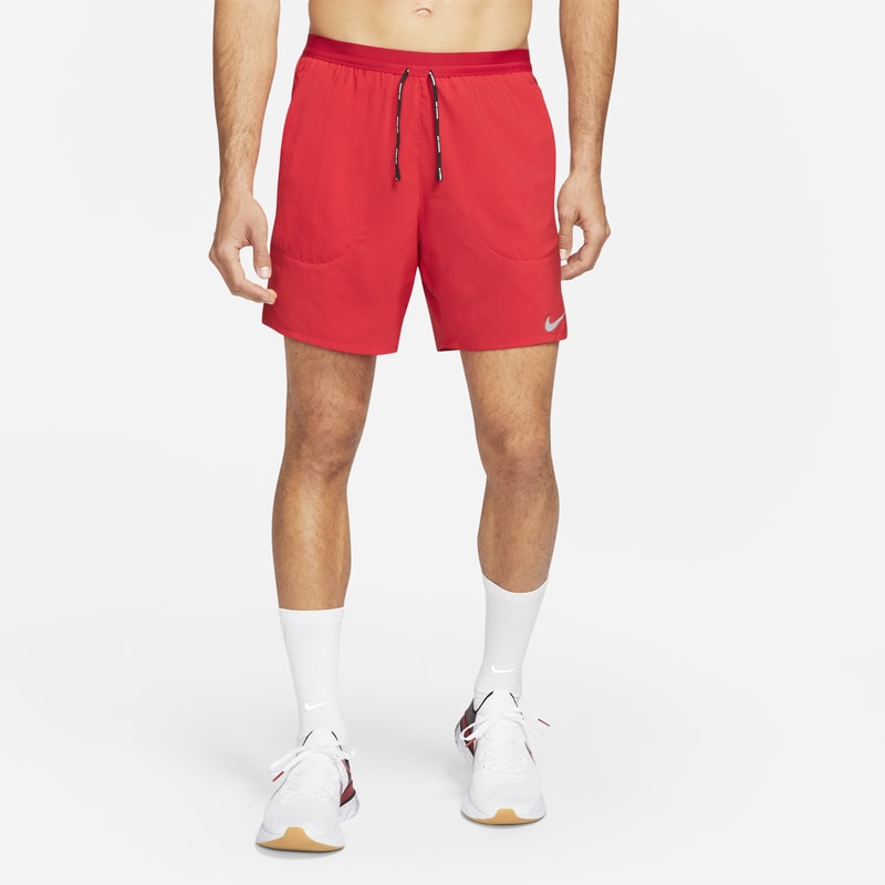 Löparshorts Nike Flex Stride med innerbyxor för män - Röd