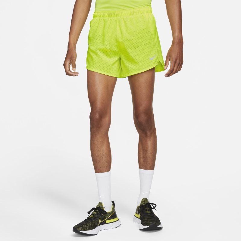 Nike Fast Pantalón corto de running de 10 cm - Hombre - Amarillo Nike