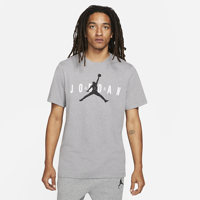Jordan Air Wordmark T-skjorte til herre - Grey