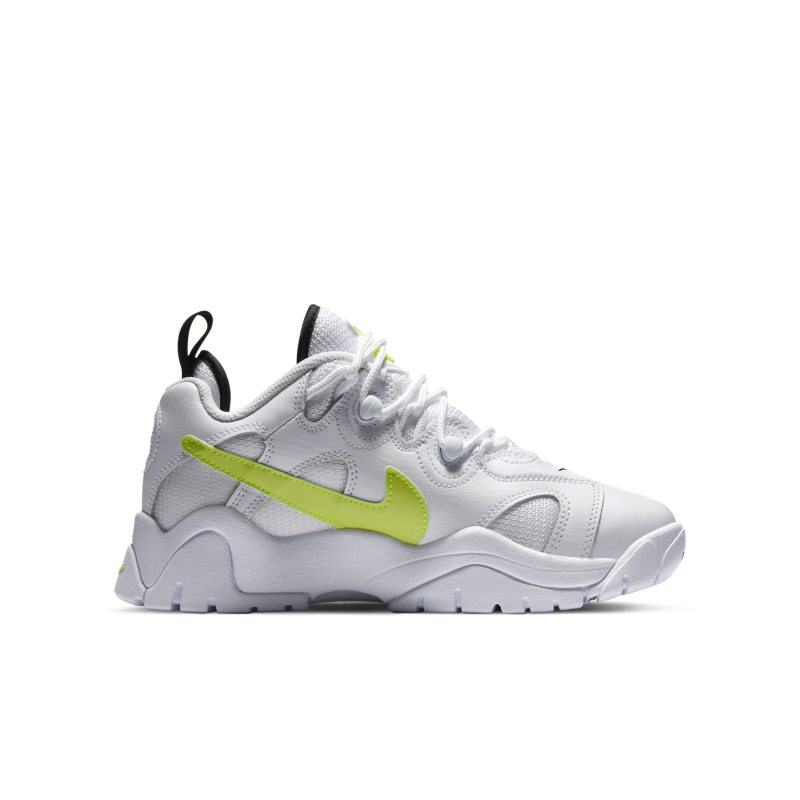 Image of Nike Air Barrage Low White Black Volt (GS)