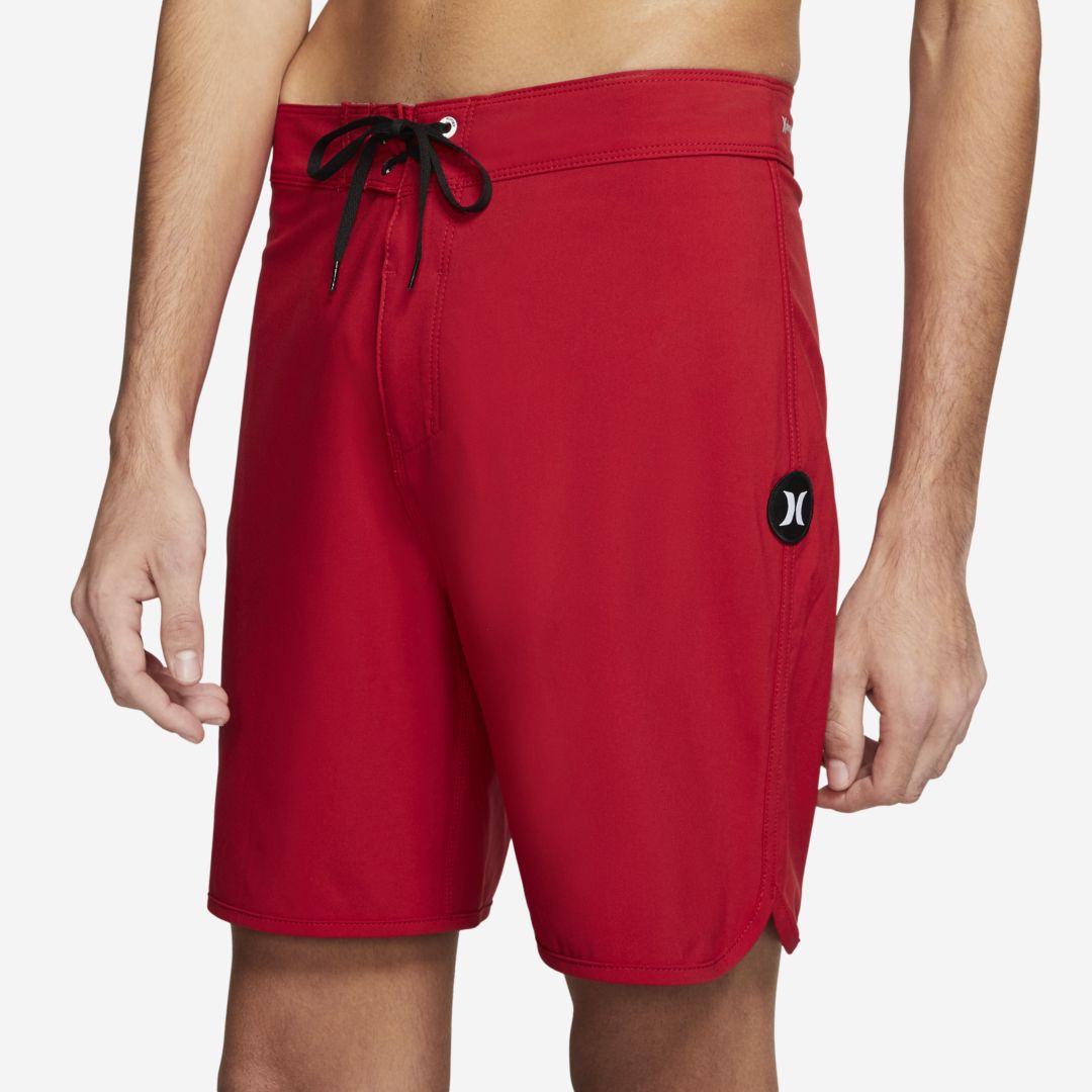 Hurley Phantom One And Only Men's 18" Board Shorts In Red