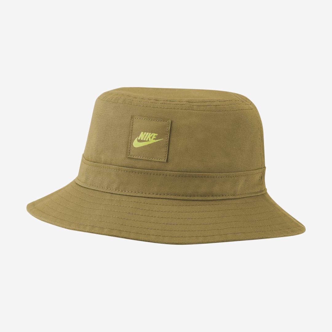 Nike Sportswear Bucket Hat In Brown