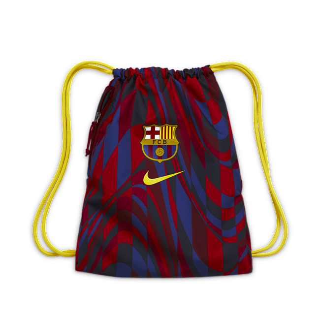 фото Футбольный мешок на завязках fc barcelona stadium - красный