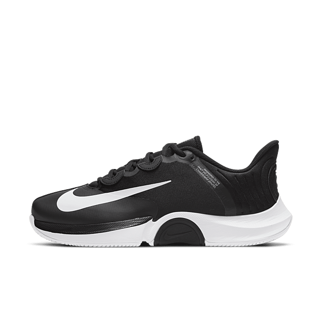 фото Мужские теннисные кроссовки для игры на кортах с твердым покрытием nikecourt air zoom gp turbo - черный