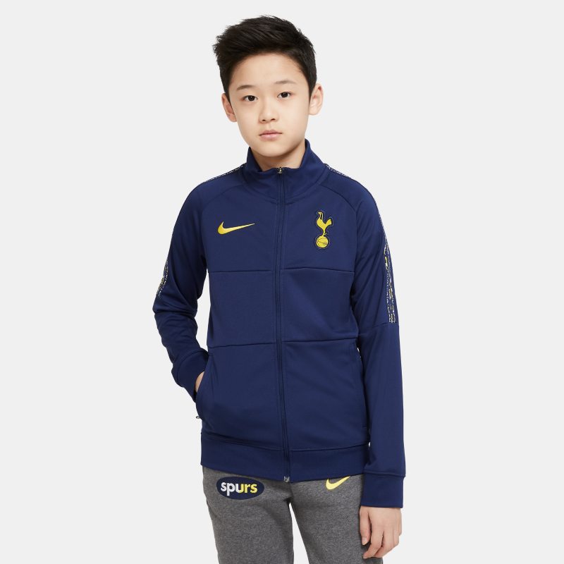 Tottenham Hotspur Fußball-Track-Jacket für ältere Kinder - Blau