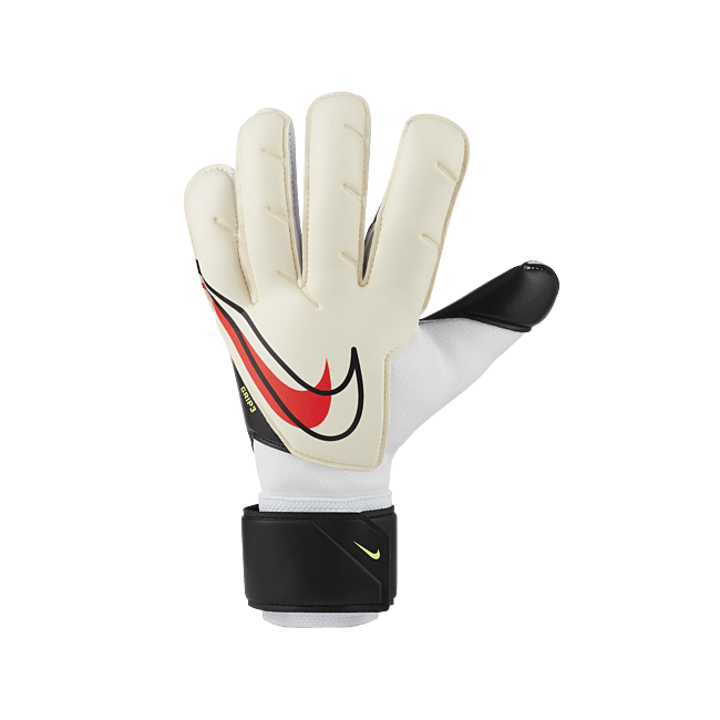фото Футбольные перчатки nike goalkeeper grip3 - белый