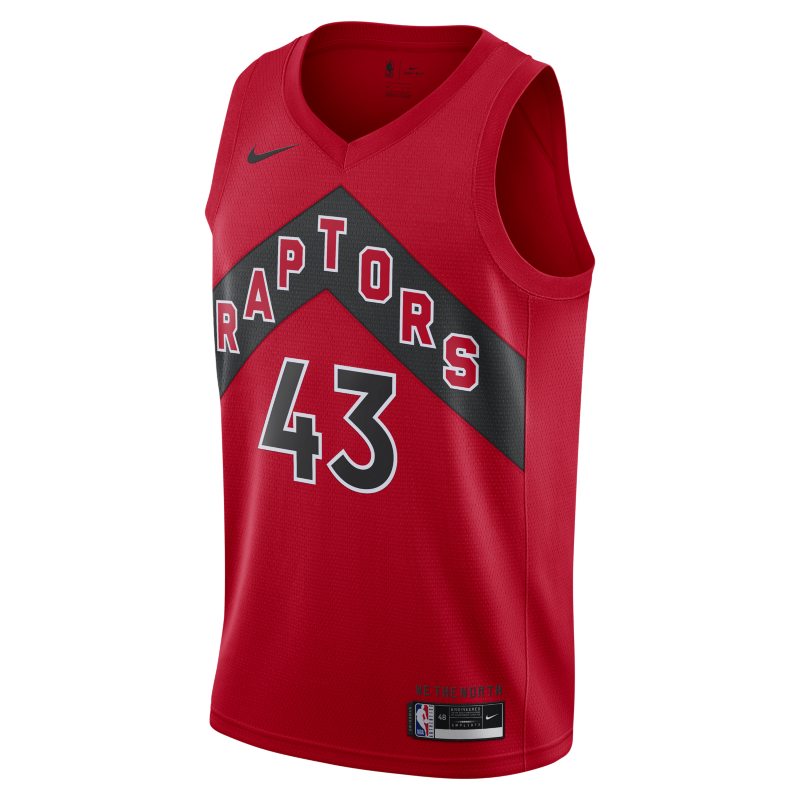 Raptors Icon Edition 2020 Nike NBA Swingman Jersey - Red