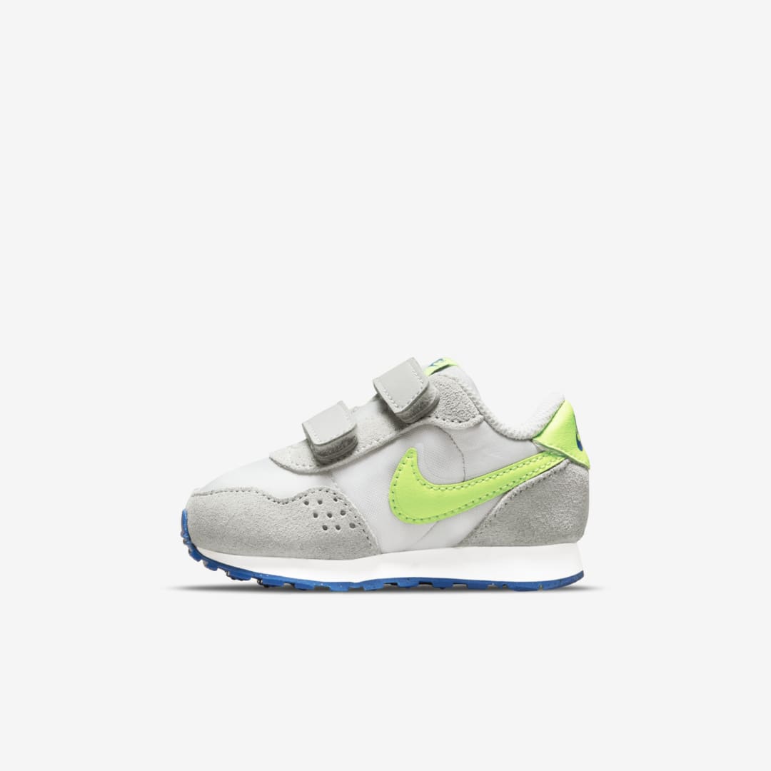Nike Md Valiant Baby/toddler Shoes In Grey Fog,game Royal,white,volt