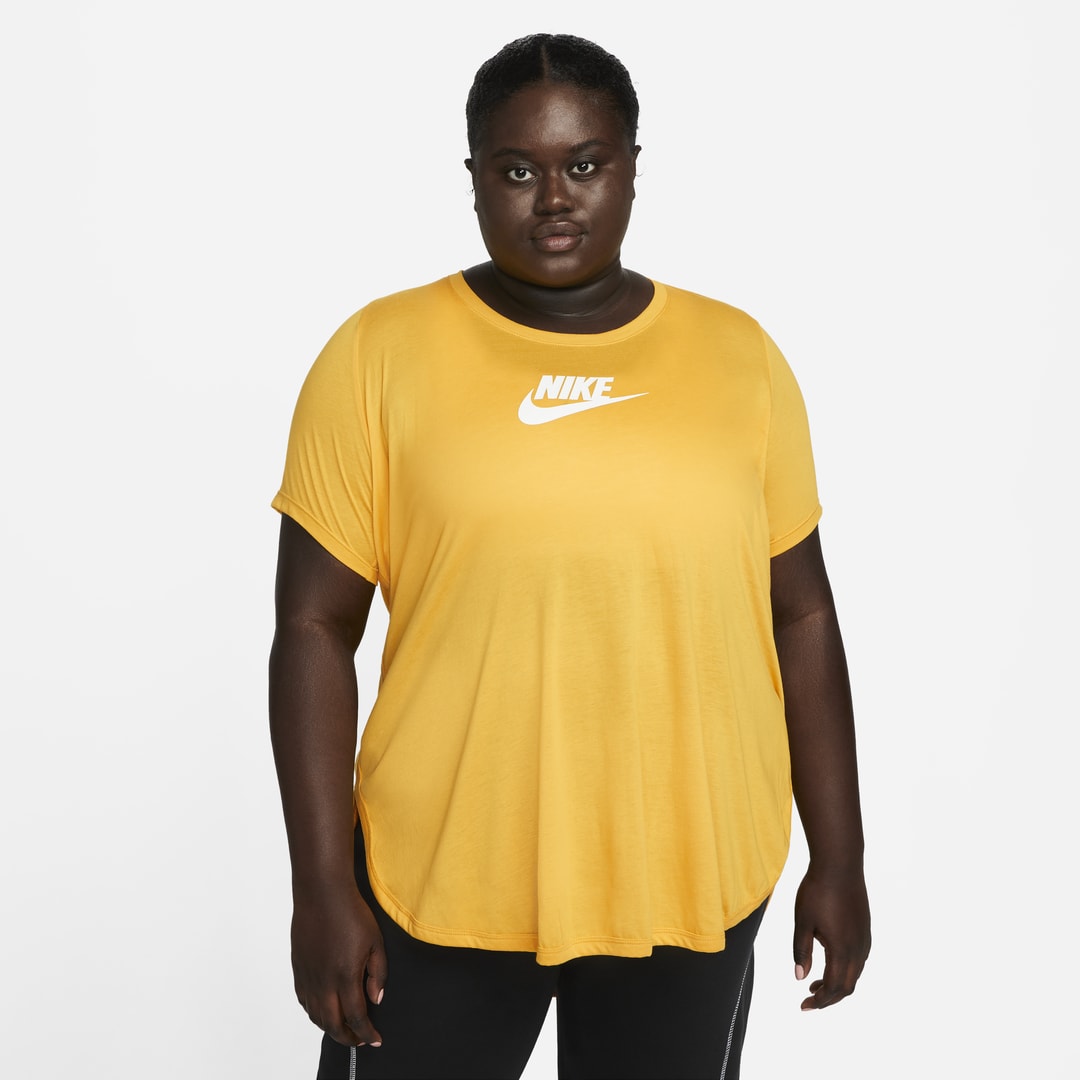 Nike Sportswear Essential Women's Tunic In Yellow Ochre