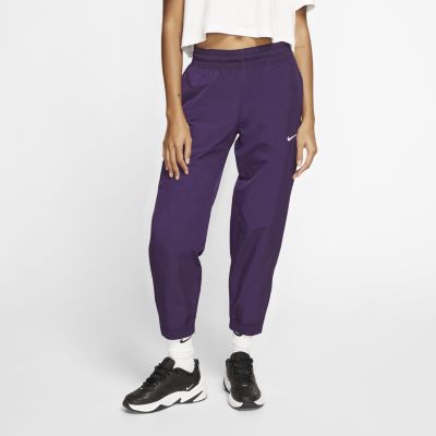 nike purple track pants