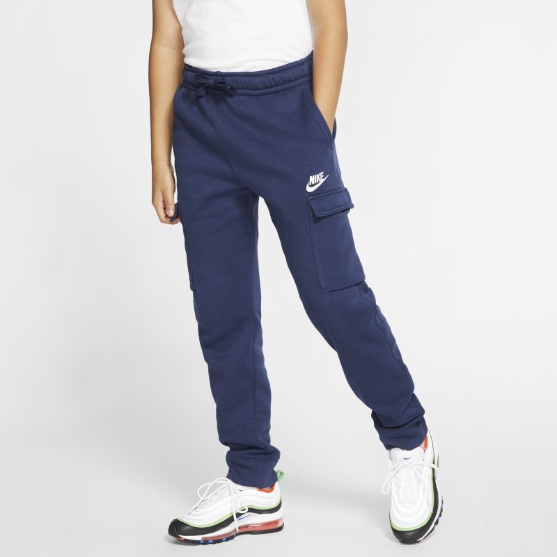 Cargobyxor Nike Sportswear Club för killar - Blå