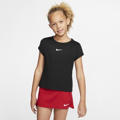Теннисная футболка для девочек школьного возраста NikeCourt Dri-FIT