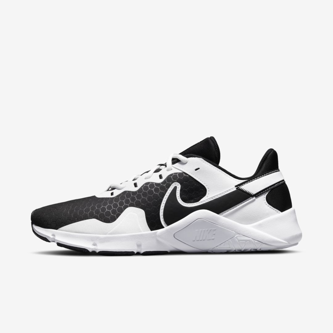 Nike Legend Essential 2 Men's Training Shoes In Black,white,black