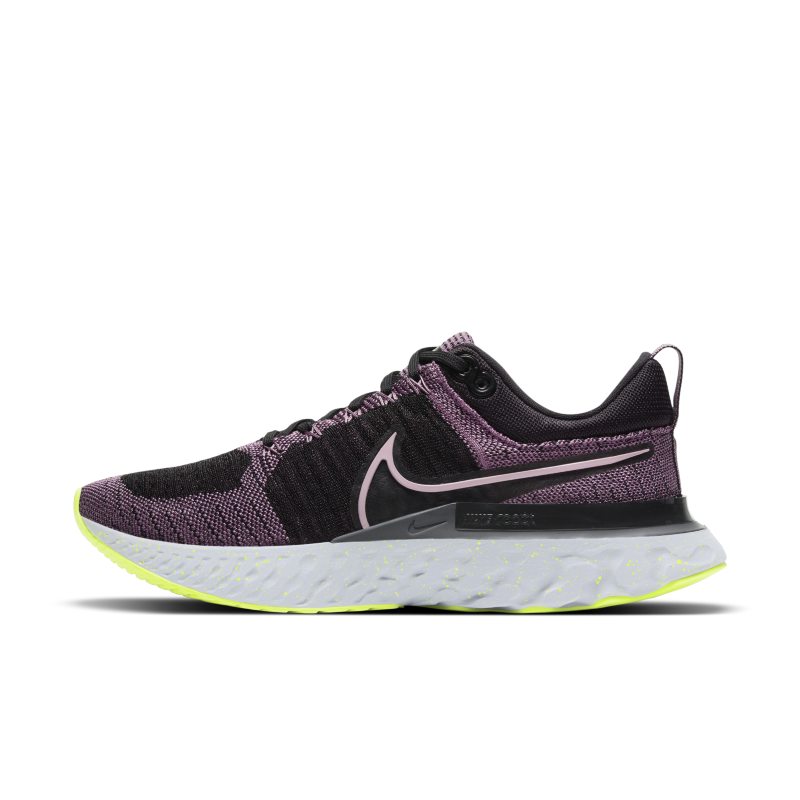 Damskie buty do biegania Nike React Infinity Run Flyknit 2 - Fiolet