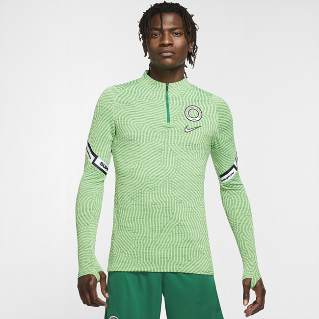 фото Мужская футболка для футбольного тренинга nigeria strike - зеленый