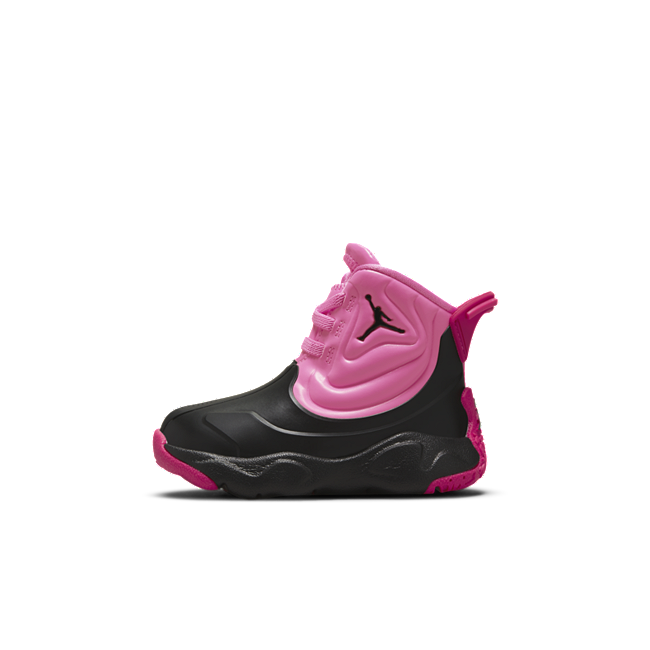 фото Непромокаемые ботинки для малышей jordan drip 23 - розовый