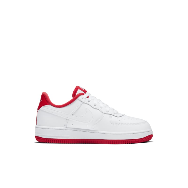 Image of Nike Air Force 1 Low White University Red (PS)