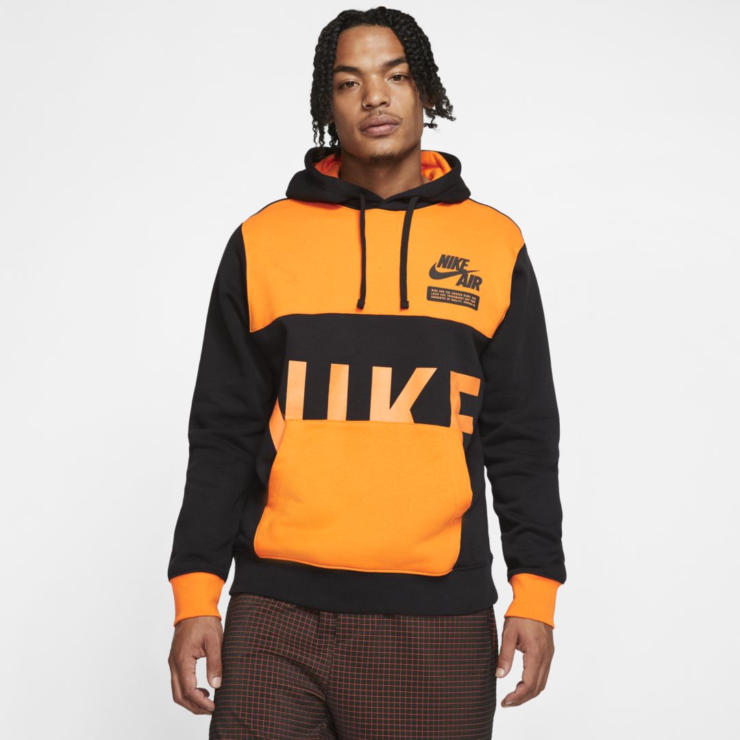 Nike Sportswear Club Men's Pullover Hoodie In Bright Ceramic
