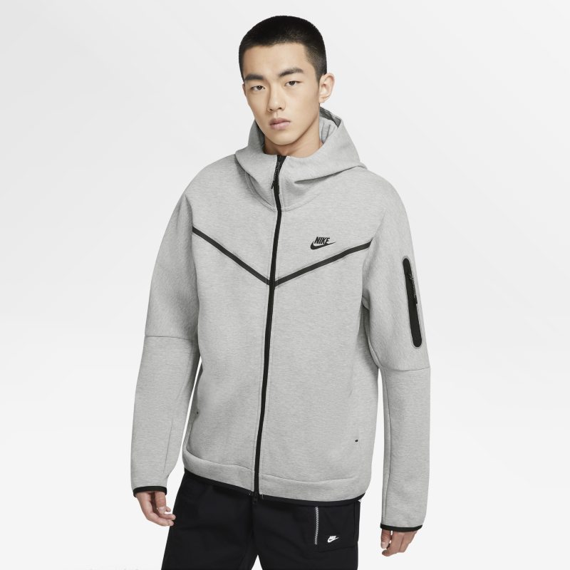 Nike Sportswear Tech Fleece Sudadera con capucha con cremallera completa - Hombre - Gris Nike