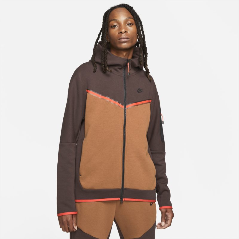 Nike Sportswear Tech Fleece Sudadera con capucha con cremallera completa - Hombre - Marrón Nike