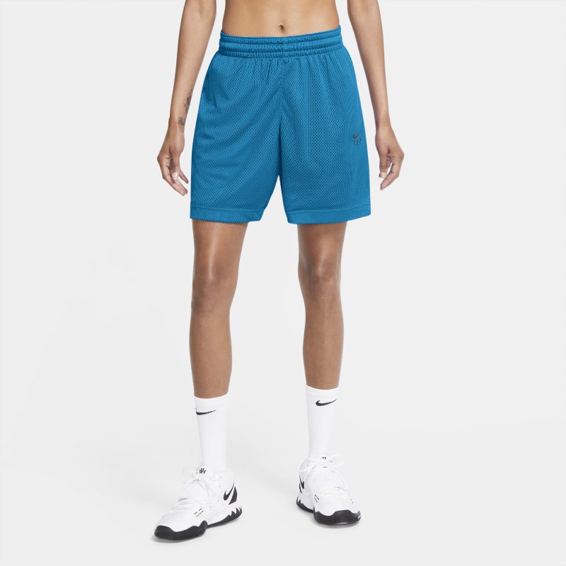 Damskie spodenki do koszykówki Nike Swoosh Fly - Niebieski
