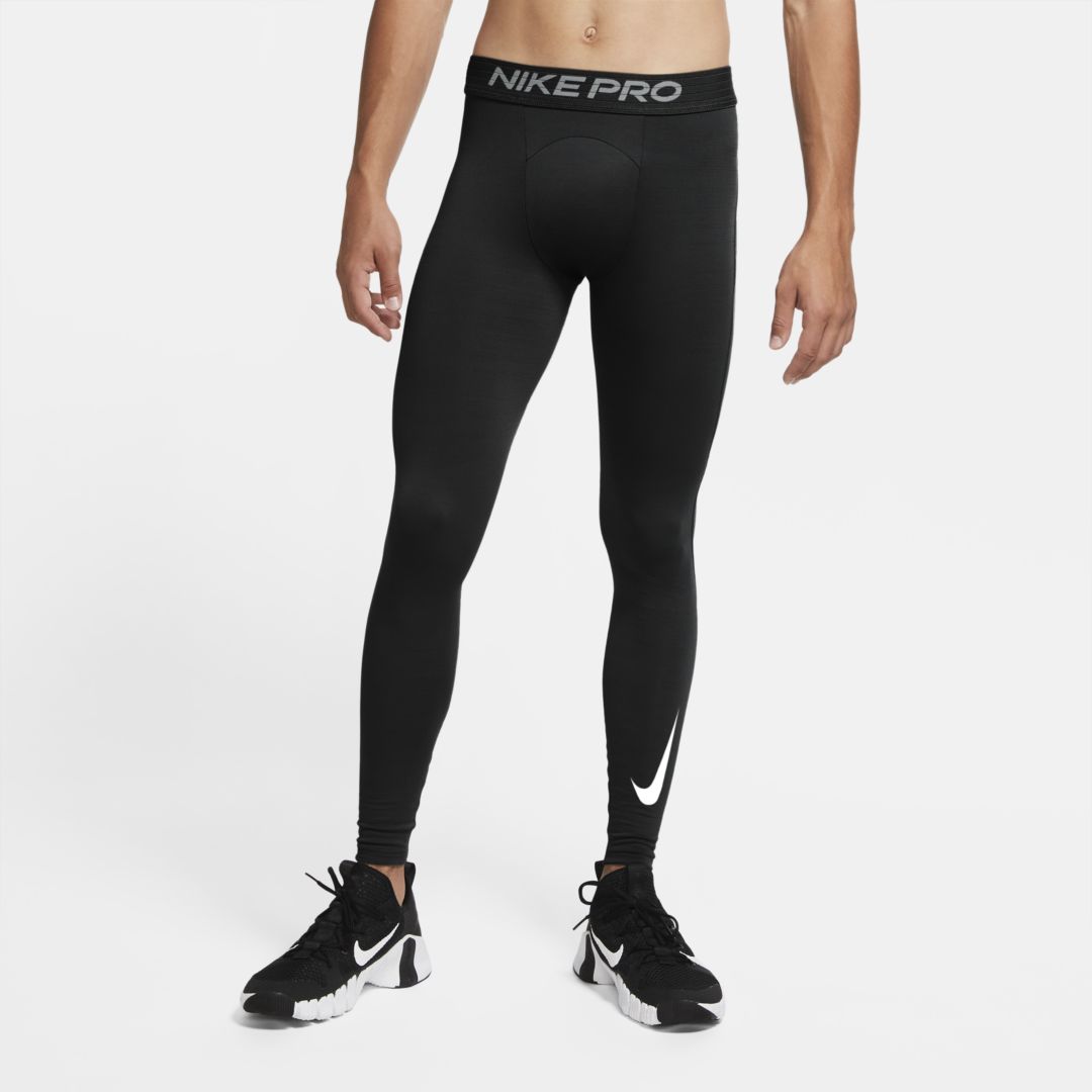 Nike Pro Warm Men's Tights (Black)