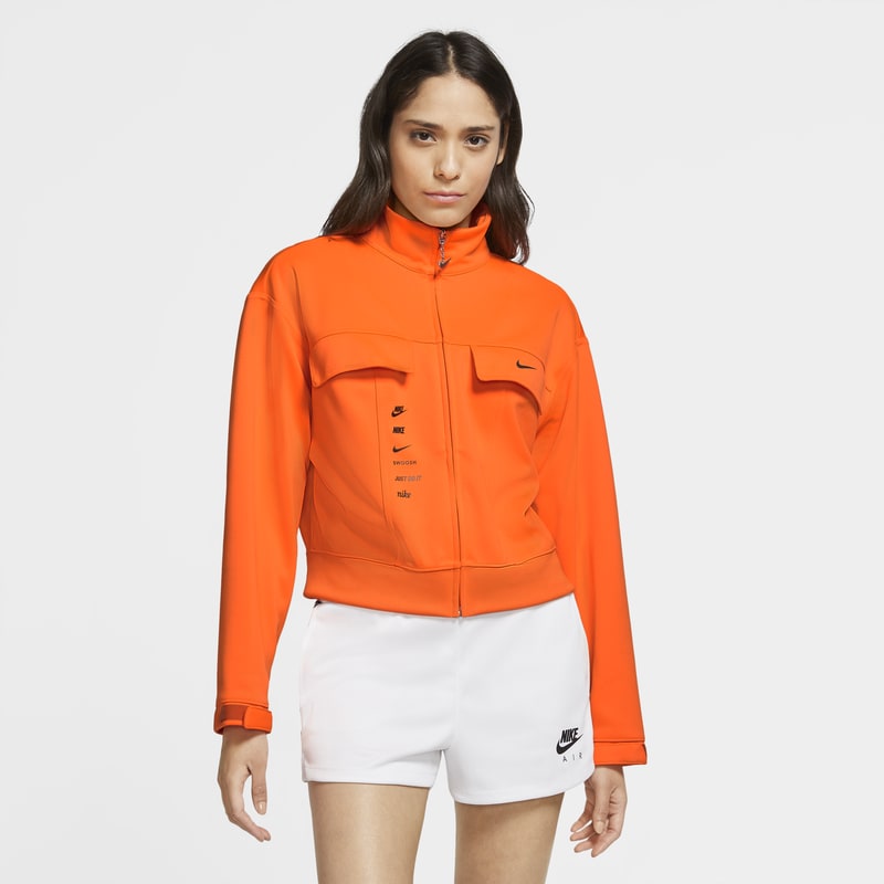 Kurtka damska Nike Sportswear Swoosh - Pomarańczowy