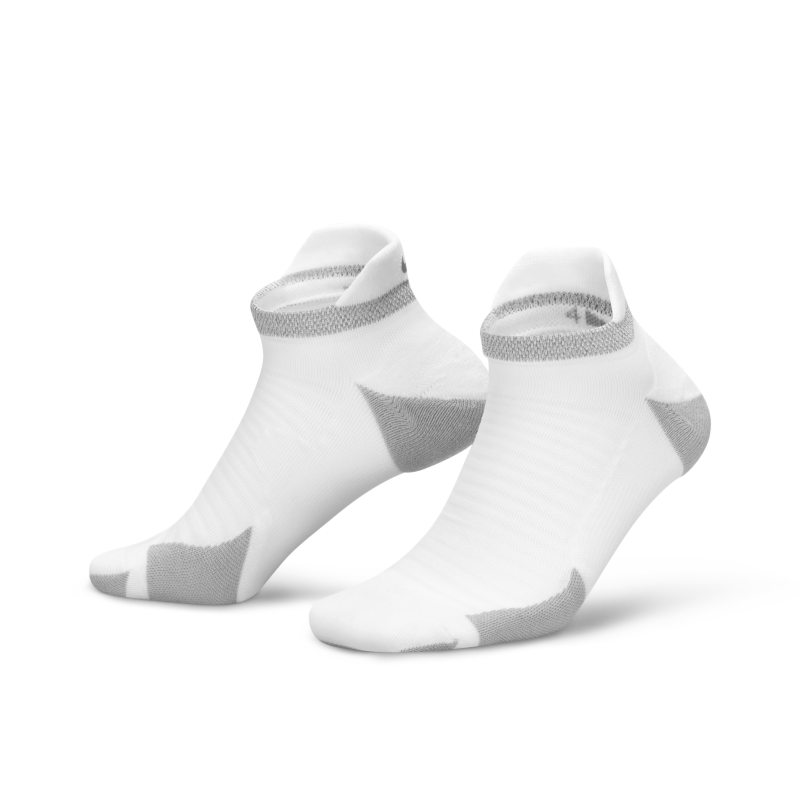 Nike Spark Cushioned No-Show Running Socks - White