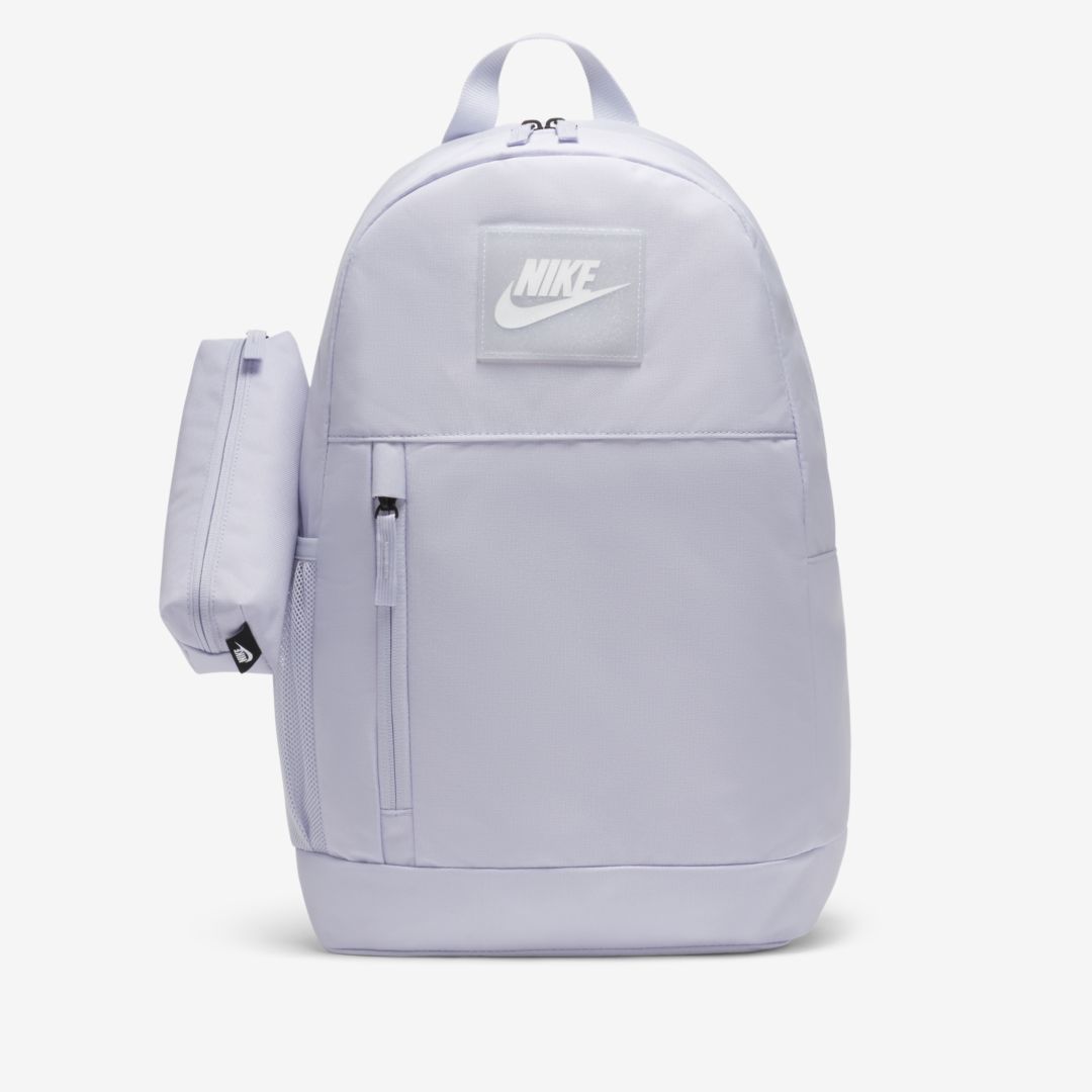 Nike Elemental Kids' Graphic Backpack In Purple Chalk,purple Chalk,white