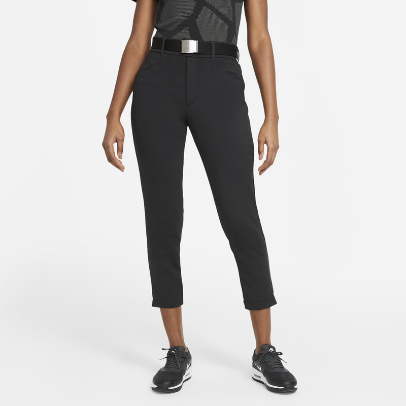 Damskie spodnie do golfa o dopasowanym kroju Nike Dri-FIT UV Ace - Czerń