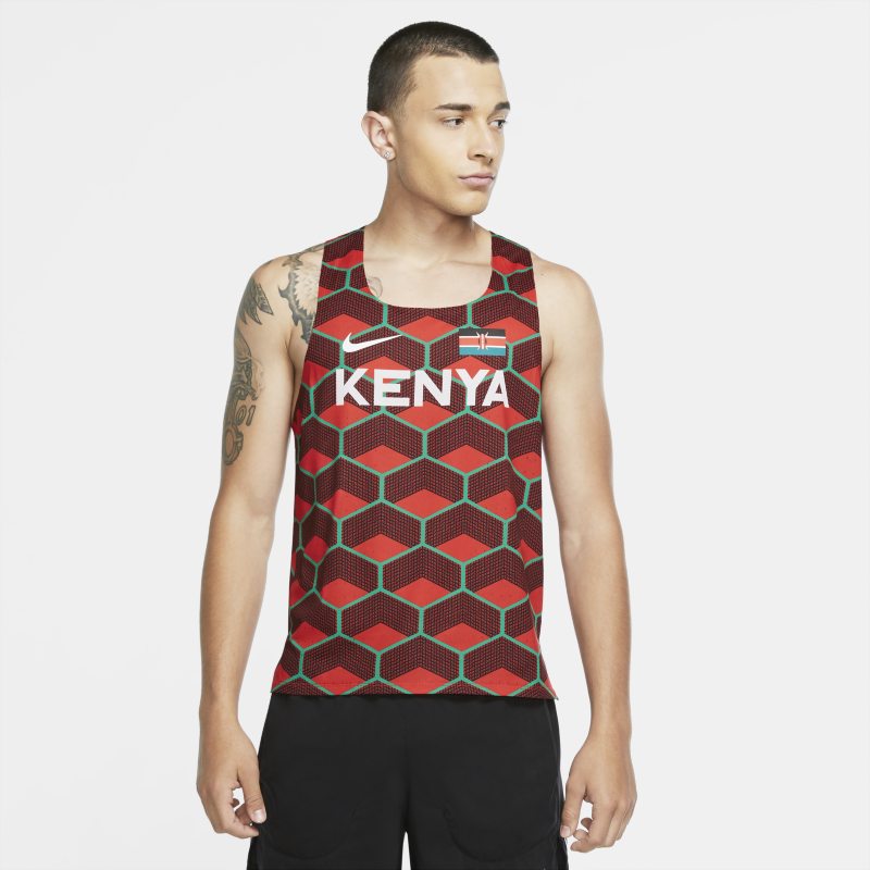 Nike Dri-FIT ADV Team Kenya AeroSwift Camiseta de running - Hombre - Rojo Nike